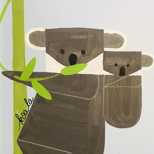 Koala Bears Mural
